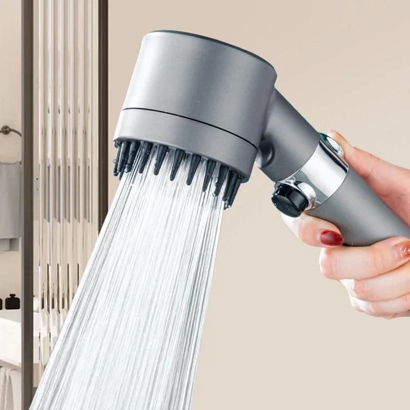 Filtered Handheld Shower Head with High-Pressure Spray and Massage Function