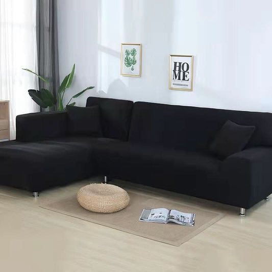 Stretch Velvet Sofa Cover with Anti-Slip Design
