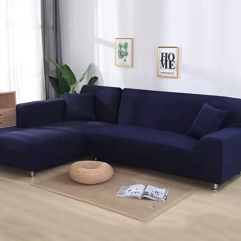 Stretch Velvet Sofa Cover with Anti-Slip Design