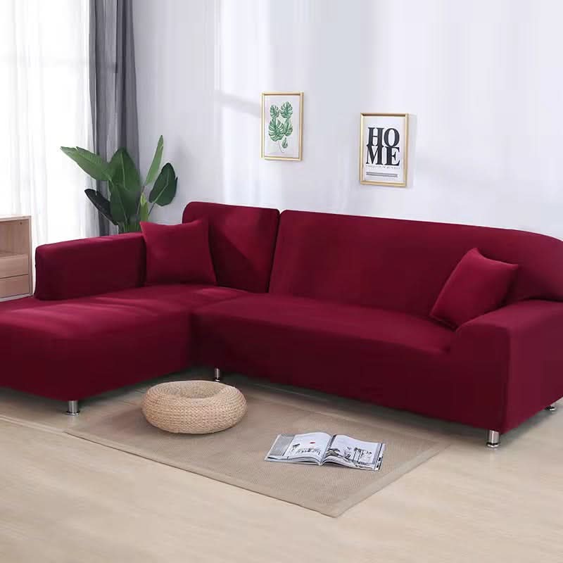 Elastic Stretch Sofa Protector for Stain Resistance and Non-Slip Fit