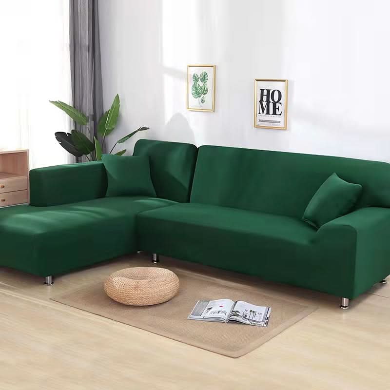 Elastic Stretch Sofa Protector for Stain Resistance and Non-Slip Fit