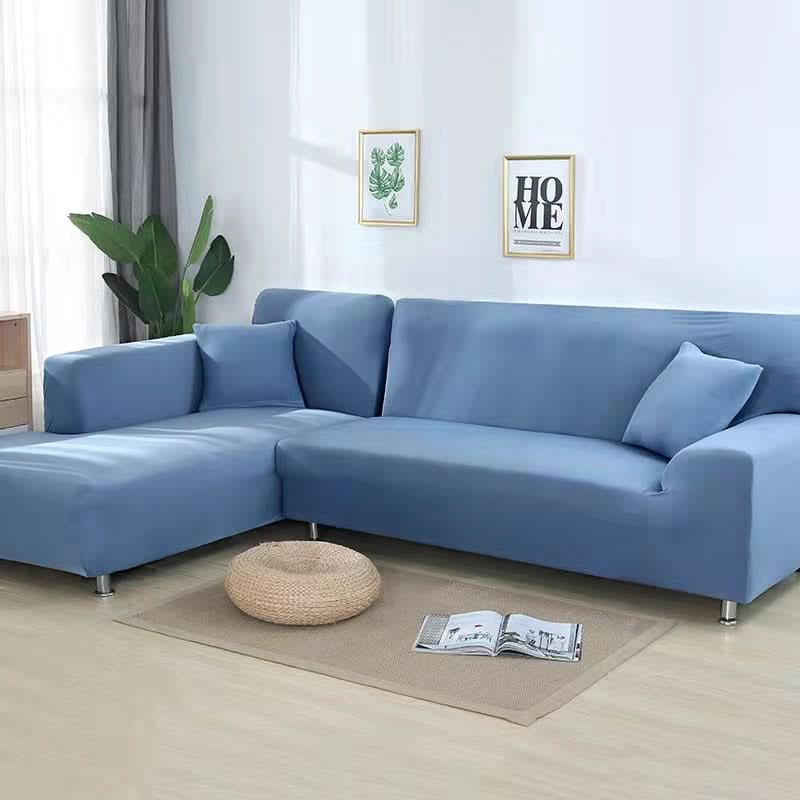 Stretch Velvet Sofa Cover with Anti-Slip Design