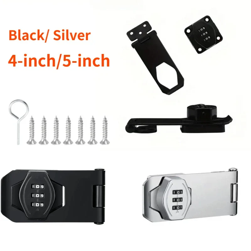 Zinc Alloy 3-Digit Combination Cabinet Lock