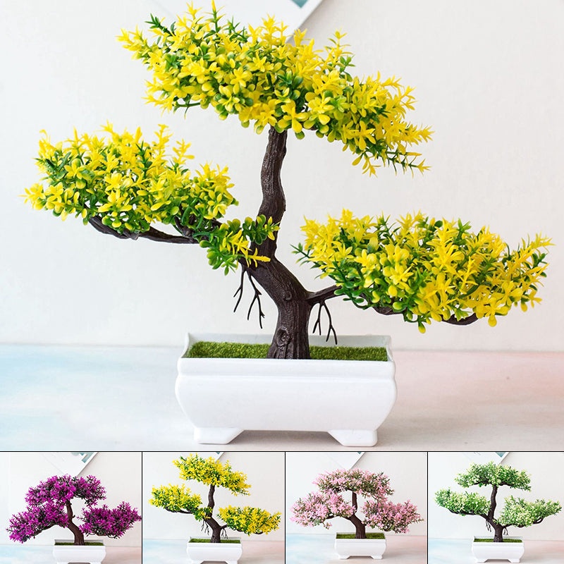 Lifelike Artificial Bonsai Tree for Home Decor