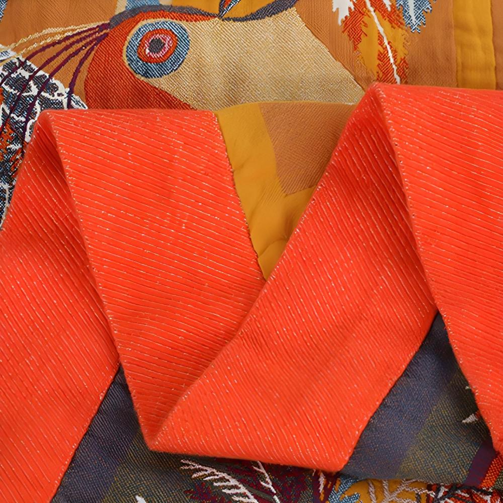Reversible Toucan Bird Cotton Throw Blanket