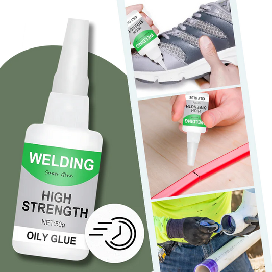 High-Strength Oily Glue for Metal, Plastic, and More