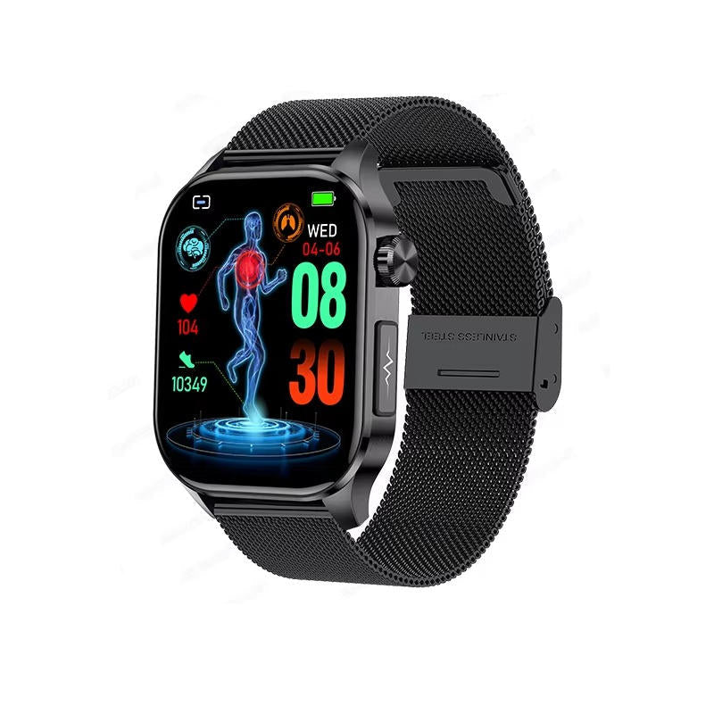Smartwatch for Seniors with Health Monitoring and SOS Function