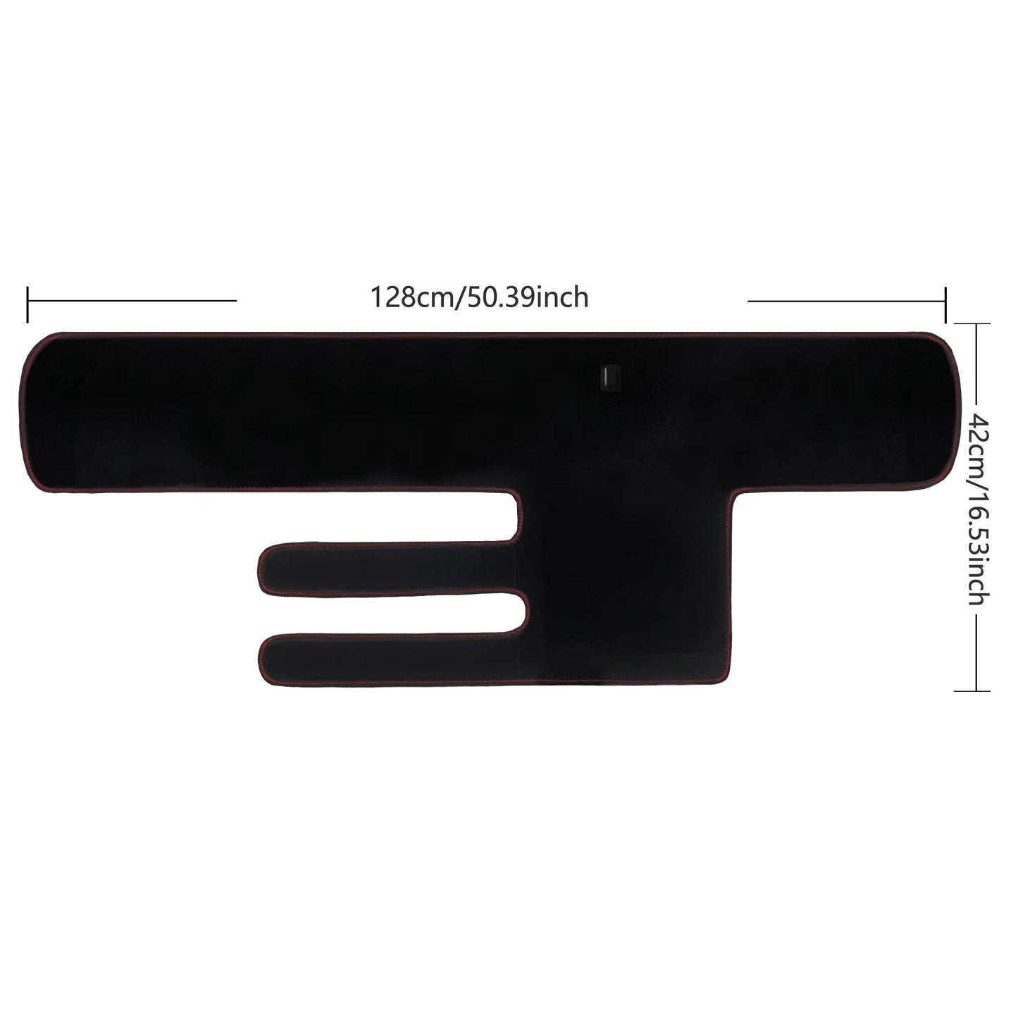 Electric Heating Wrap for Hip and Lower Back with Graphene, Adjustable Heat & Vibration Modes, Auto Shutoff