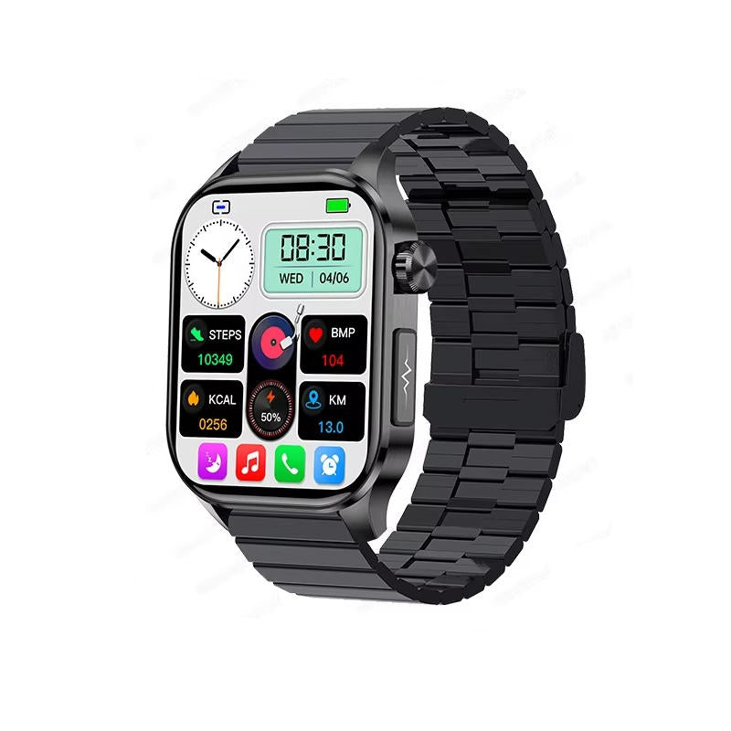 Smartwatch for Seniors with Health Monitoring and SOS Function