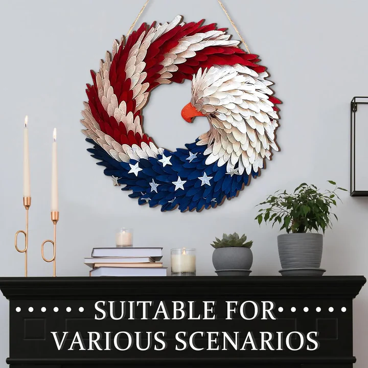 Eagle Wreath for Easter and Independence Day Decor