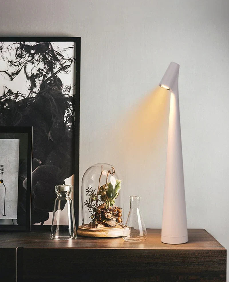 Rechargeable Wireless Table Lamp - Modern LunaLite Design