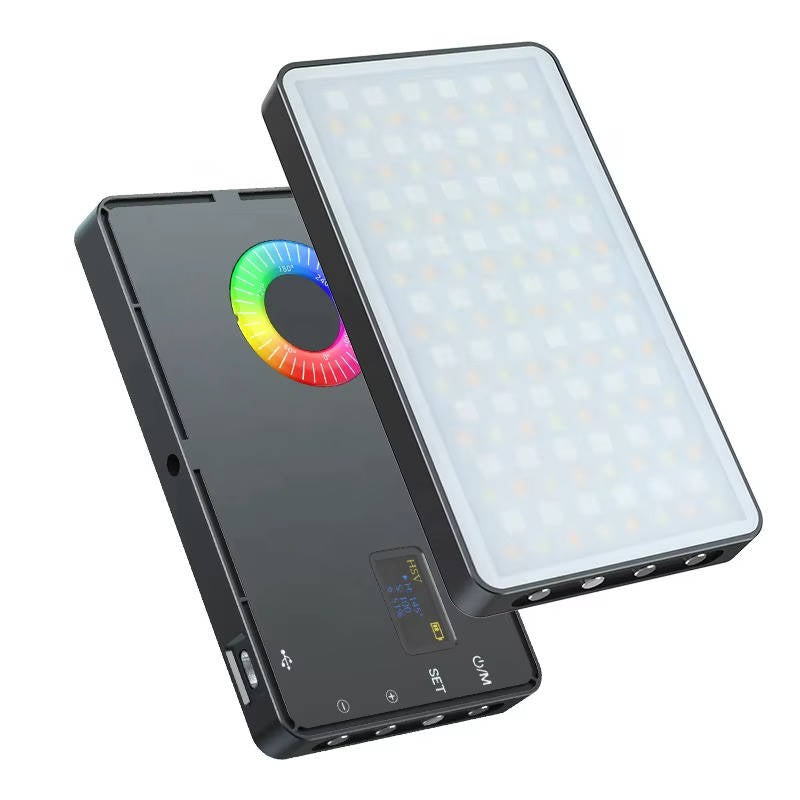USB Rechargeable RGB Photography Light for Live Streaming and Vlogging
