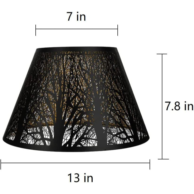 Medium Barrel Linen Lampshade for Table and Floor Lamp, White, Handmade
