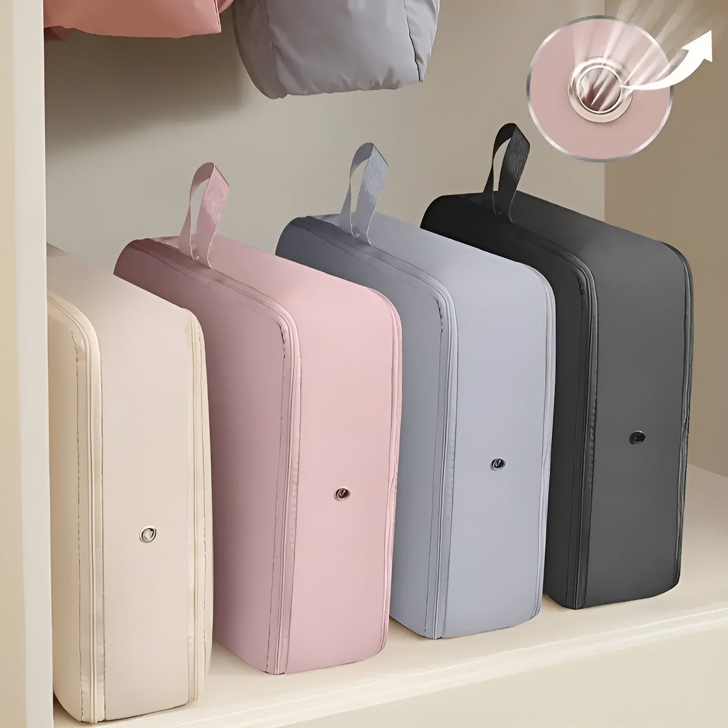 Compression Storage Bags for Clothes and Bedding