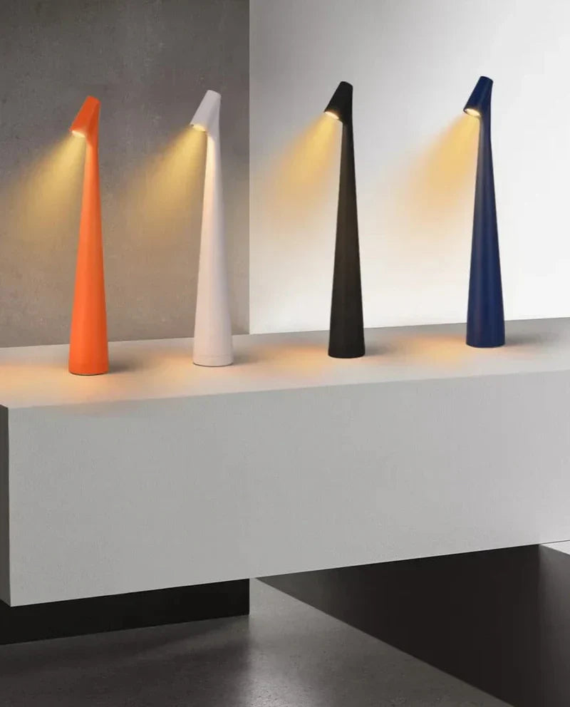 Rechargeable Wireless Table Lamp - Modern LunaLite Design