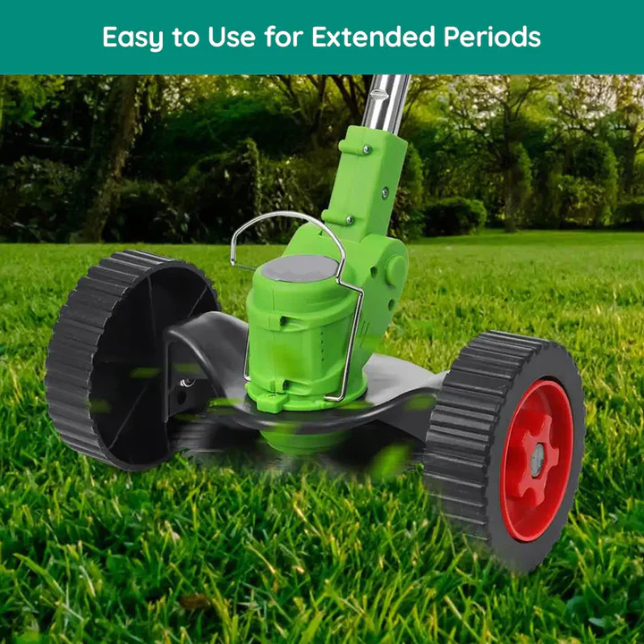Cordless Electric Grass Trimmer with Rechargeable Battery