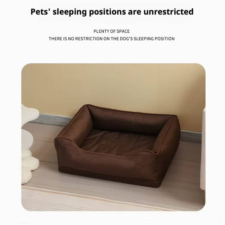 Orthopedic Non-Slip Car Dog Bed for Backseat