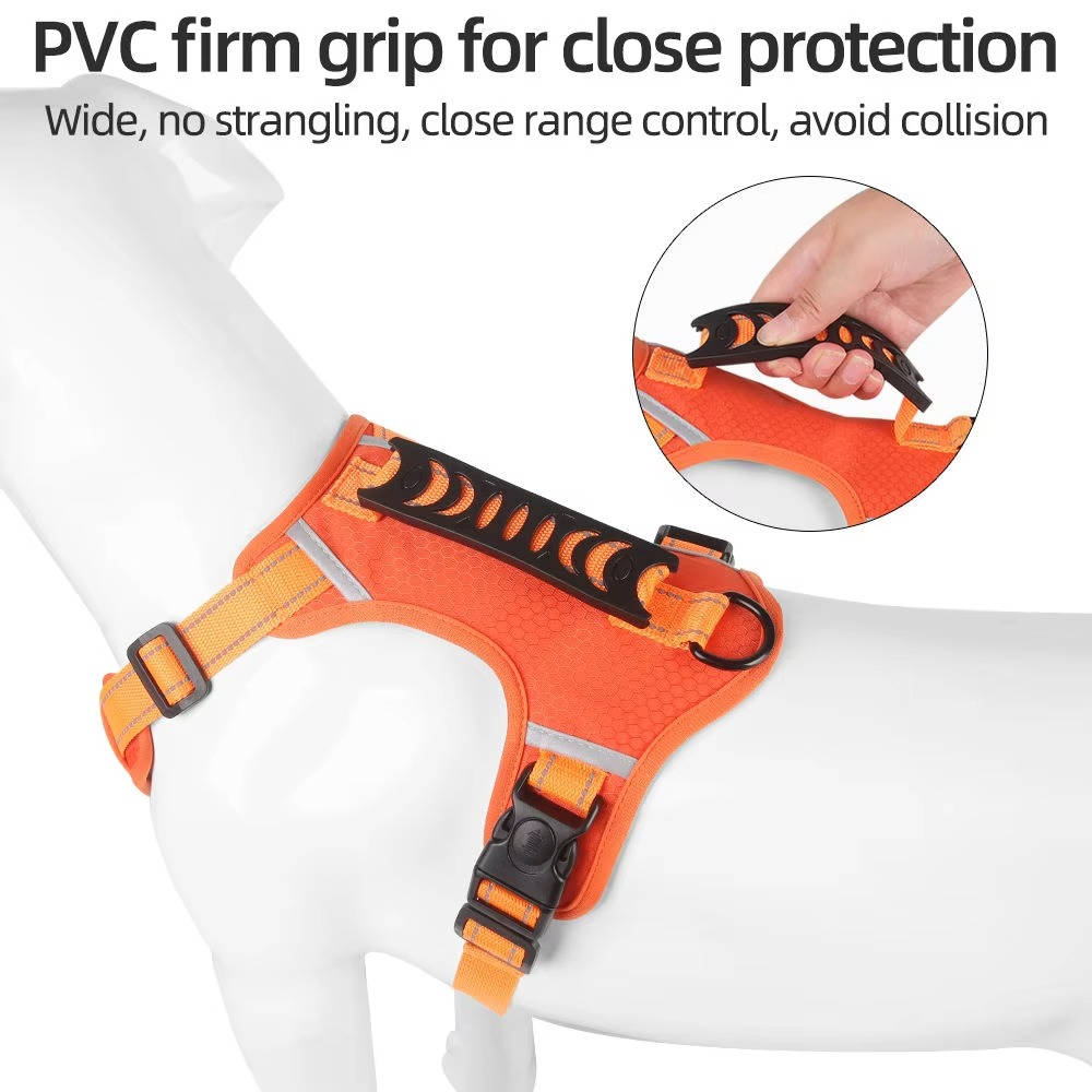 Adjustable Reflective Dog Harness with Breathable Mesh for Small to Medium Dogs