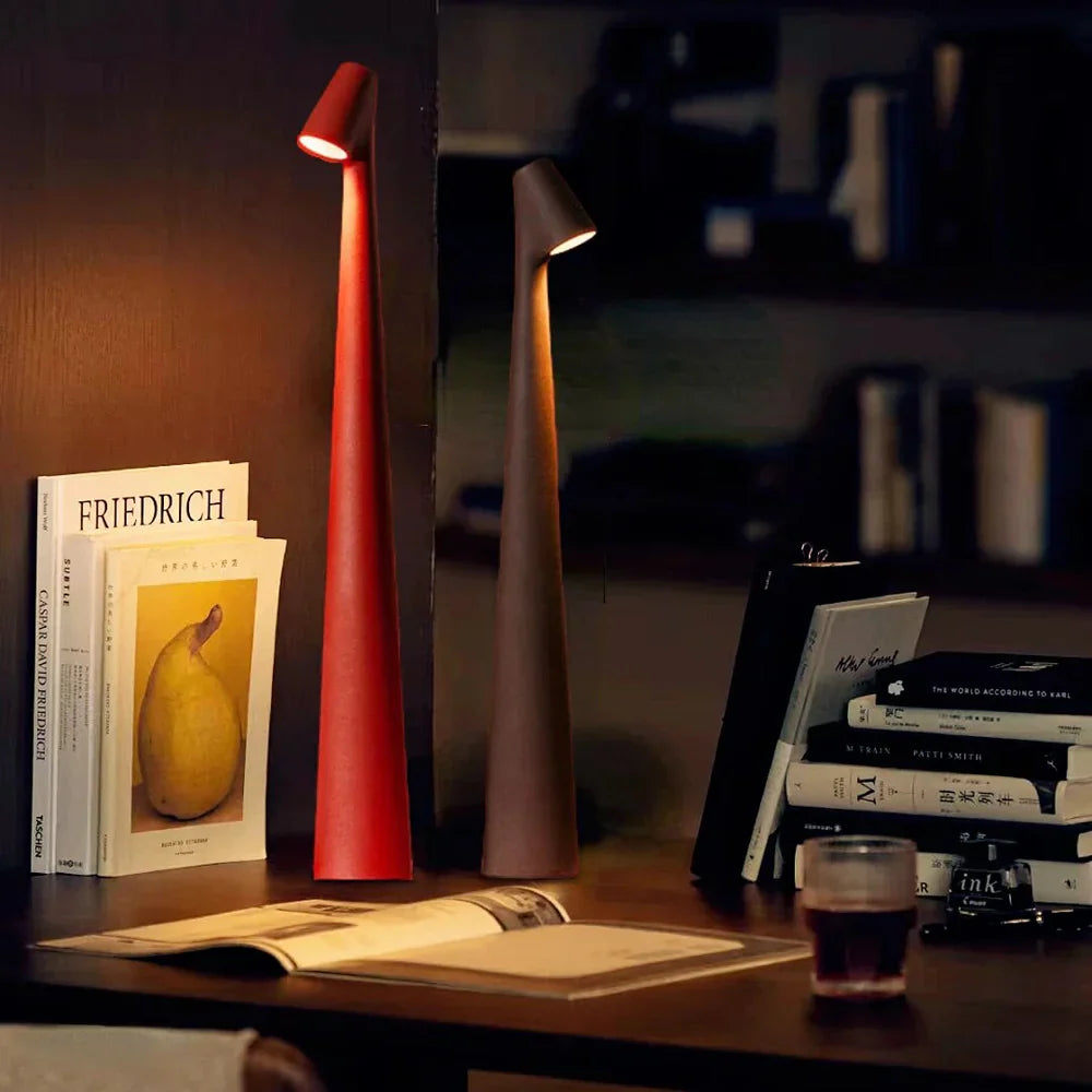 Rechargeable Wireless Table Lamp - Modern LunaLite Design
