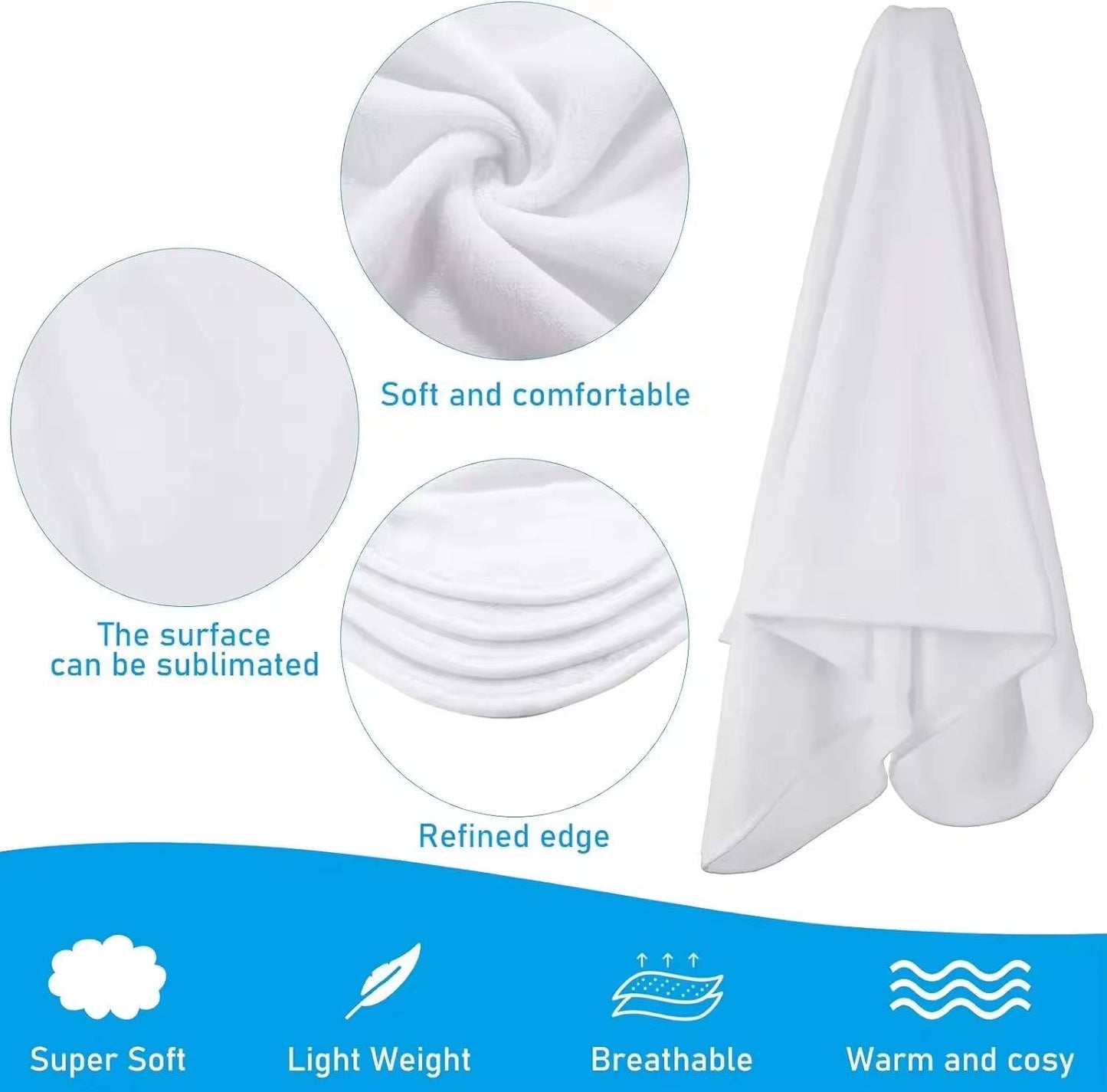 Dual Sided Cooling Blanket - Soft Knit and Arctic Silk for Year-Round Comfort