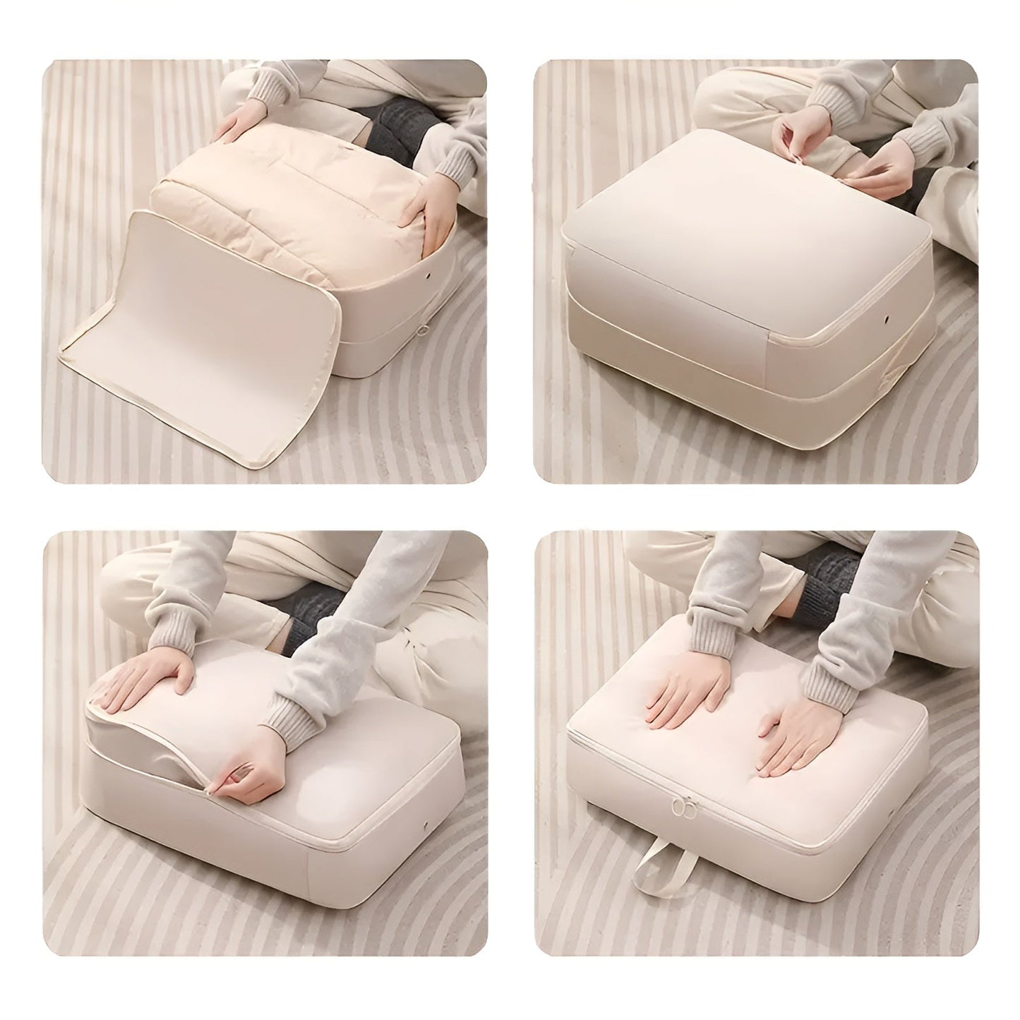 Compression Storage Bags for Clothes and Bedding