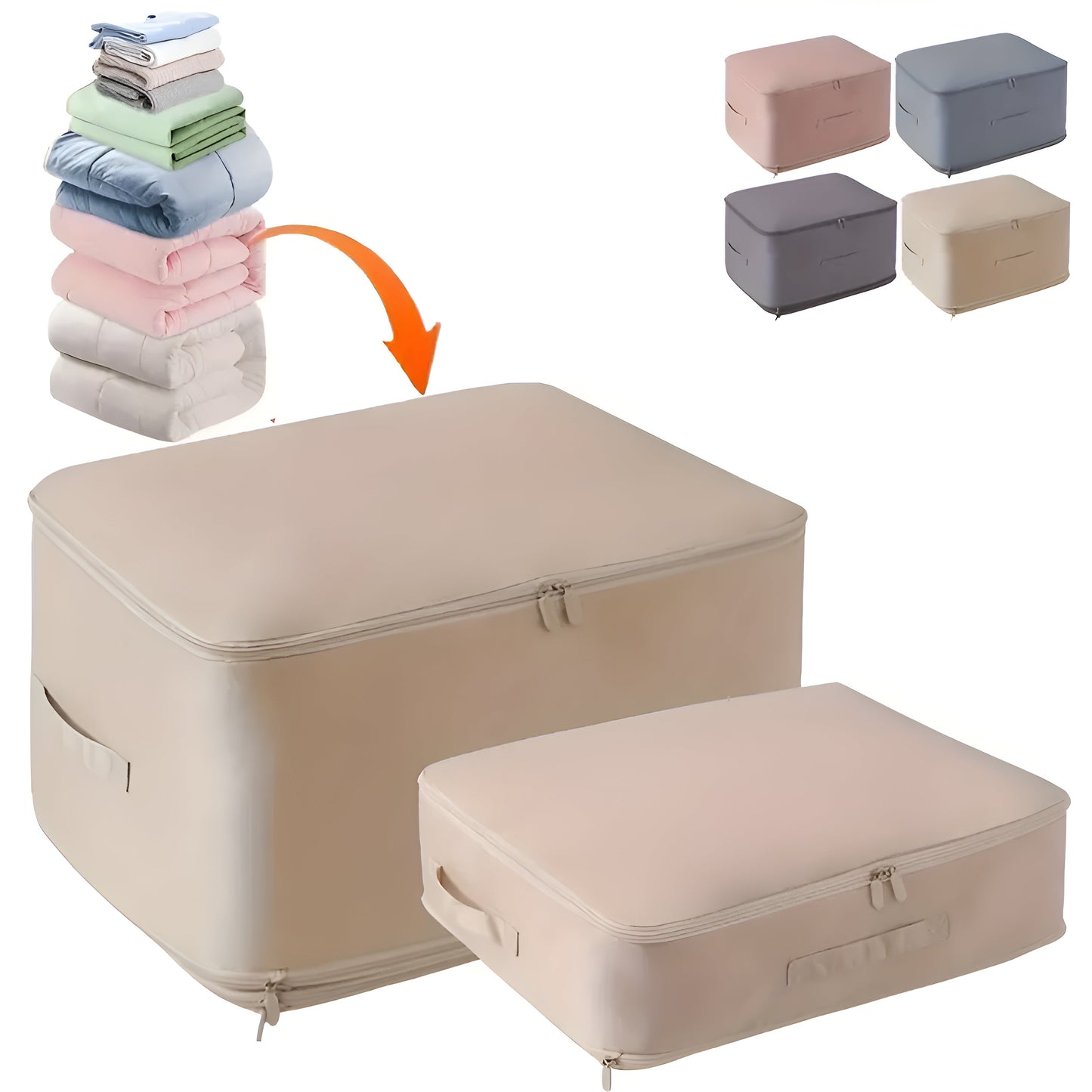 Compression Storage Bags for Clothes and Bedding