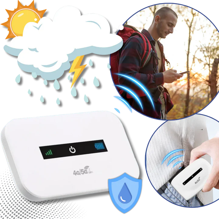 Portable 4G LTE Wi-Fi Hotspot for Travel and Remote Work