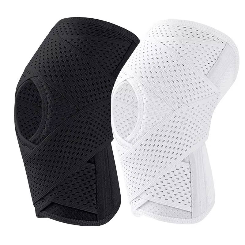 Adjustable Knee Brace with Side Stabilizers for Meniscus Tear and ACL Support
