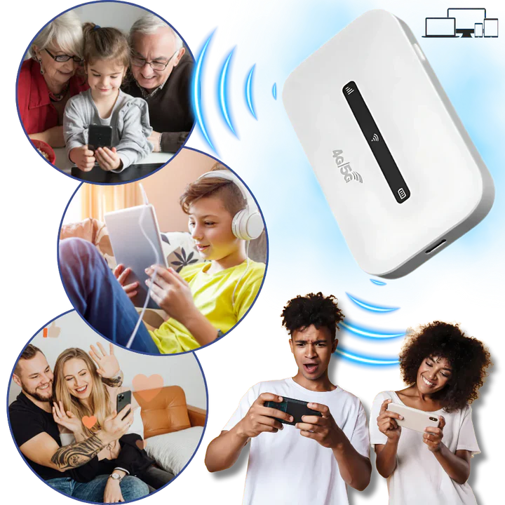 Portable 4G LTE Wi-Fi Hotspot for Travel and Remote Work
