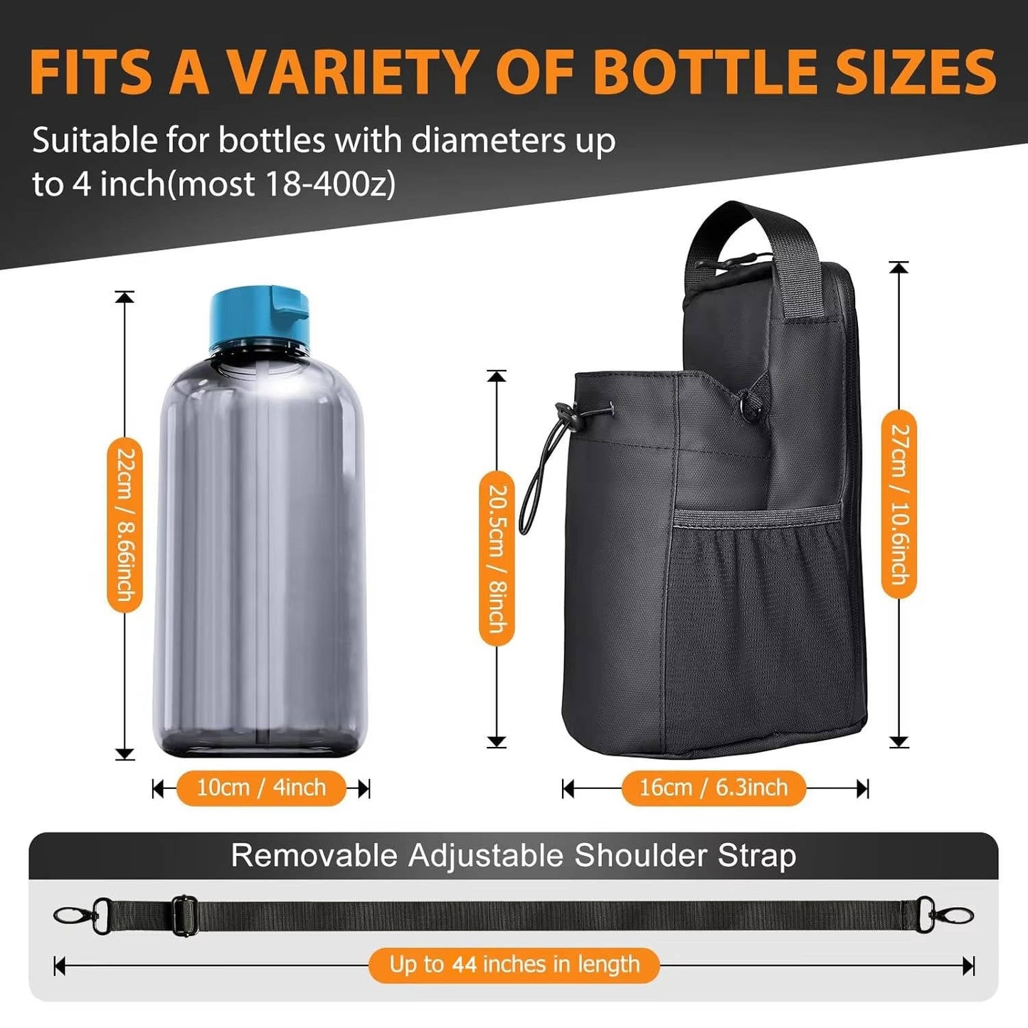 Magnetic Small Gym Bag with Lockable Zippers and Side Pockets