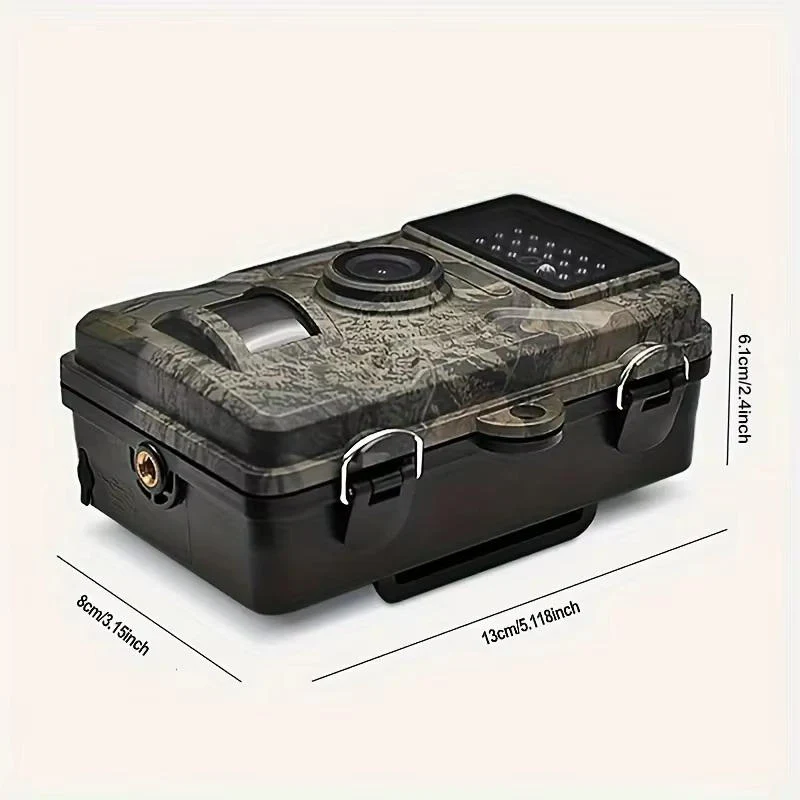 Night Vision Wildlife Camera with 16MP Photos and 1080P Video