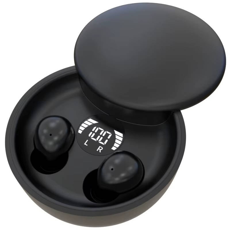 Mini Wireless Bluetooth Earbuds for Small Ear Canals, Ergonomic Discreet Design with HiFi Sound and Touch Controls
