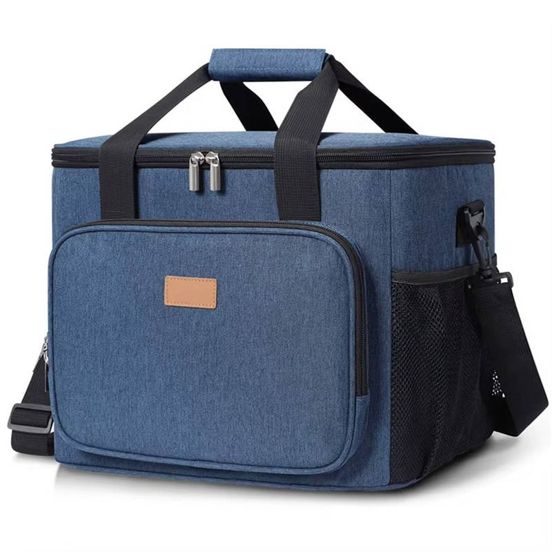 Large Insulated Leakproof Lunch Bag Soft Cooler with Padded Handles and Extra Storage Pockets