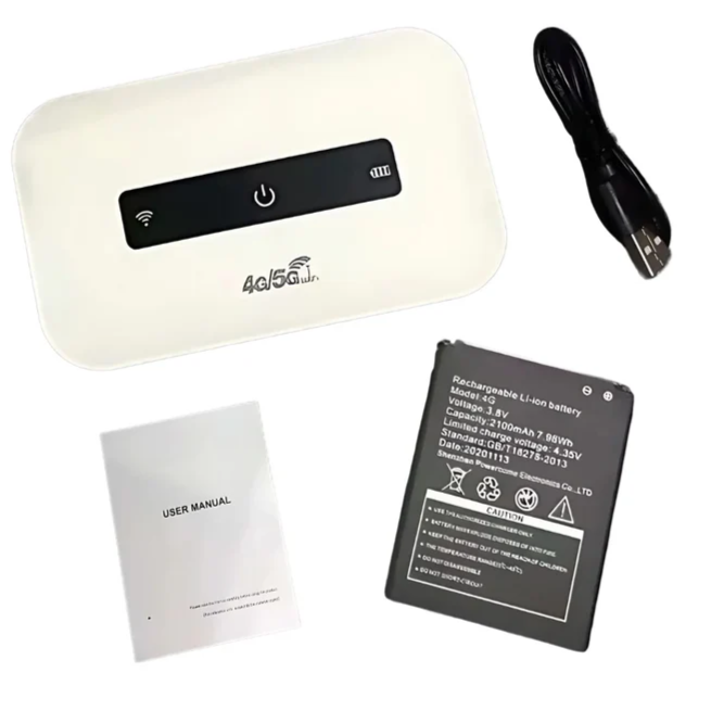 Portable 4G LTE Wi-Fi Hotspot for Travel and Remote Work