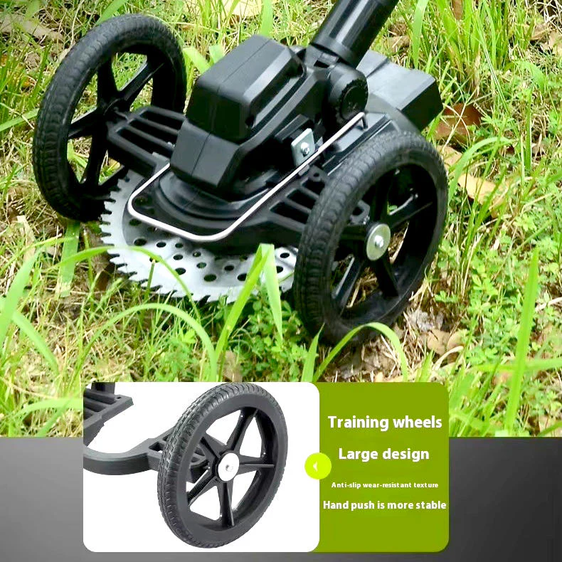 Cordless Electric Weed Eater with Adjustable Handle and 2 Batteries