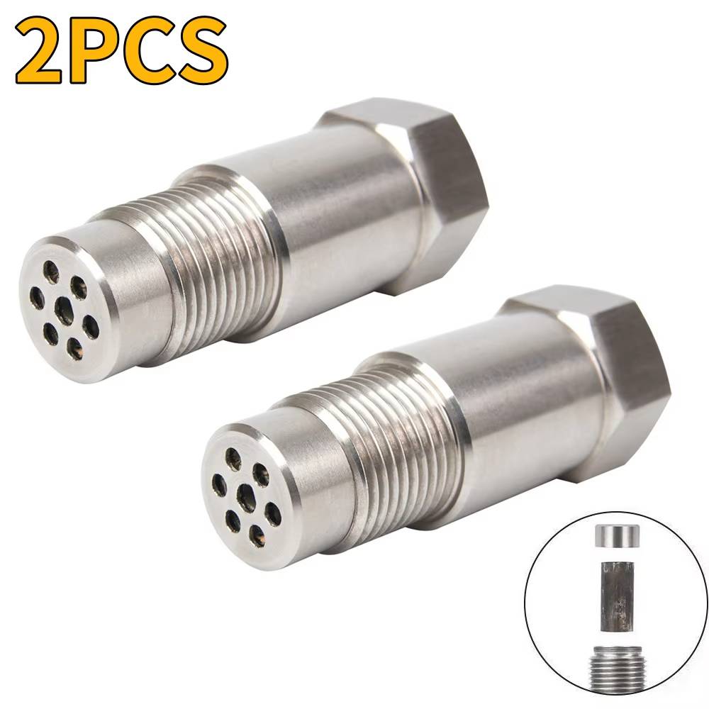 O2 Sensor Check Engine Light Eliminator Adapter with Mini Catalytic Converter