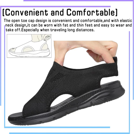 Cushioned Arch Support Sport Sandals for Women