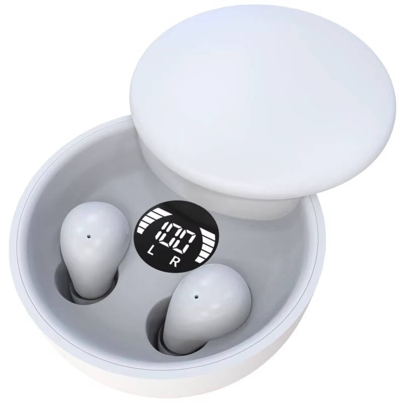 Mini Wireless Bluetooth Earbuds for Small Ear Canals, Ergonomic Discreet Design with HiFi Sound and Touch Controls