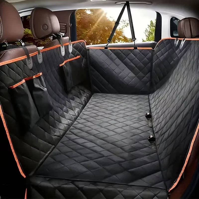 Waterproof Dog Car Seat Protector with Scratch-Resistant Hammock Design