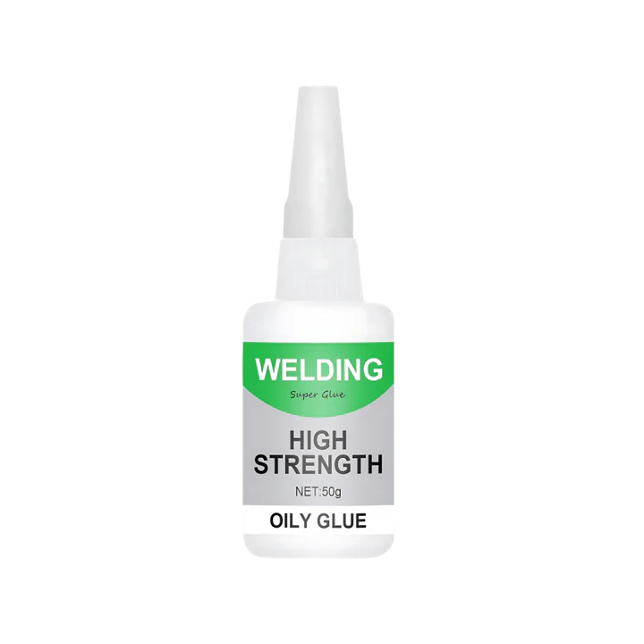High-Strength Oily Glue for Metal, Plastic, and More