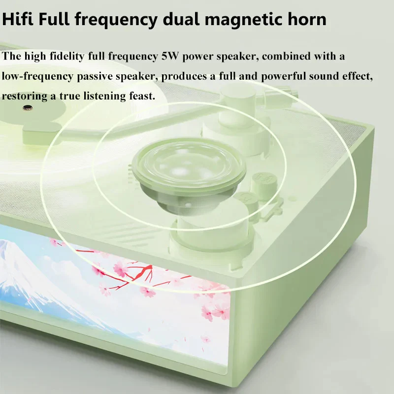 Aromatherapy Bluetooth Speaker with Night Light and Essential Oil Diffuser