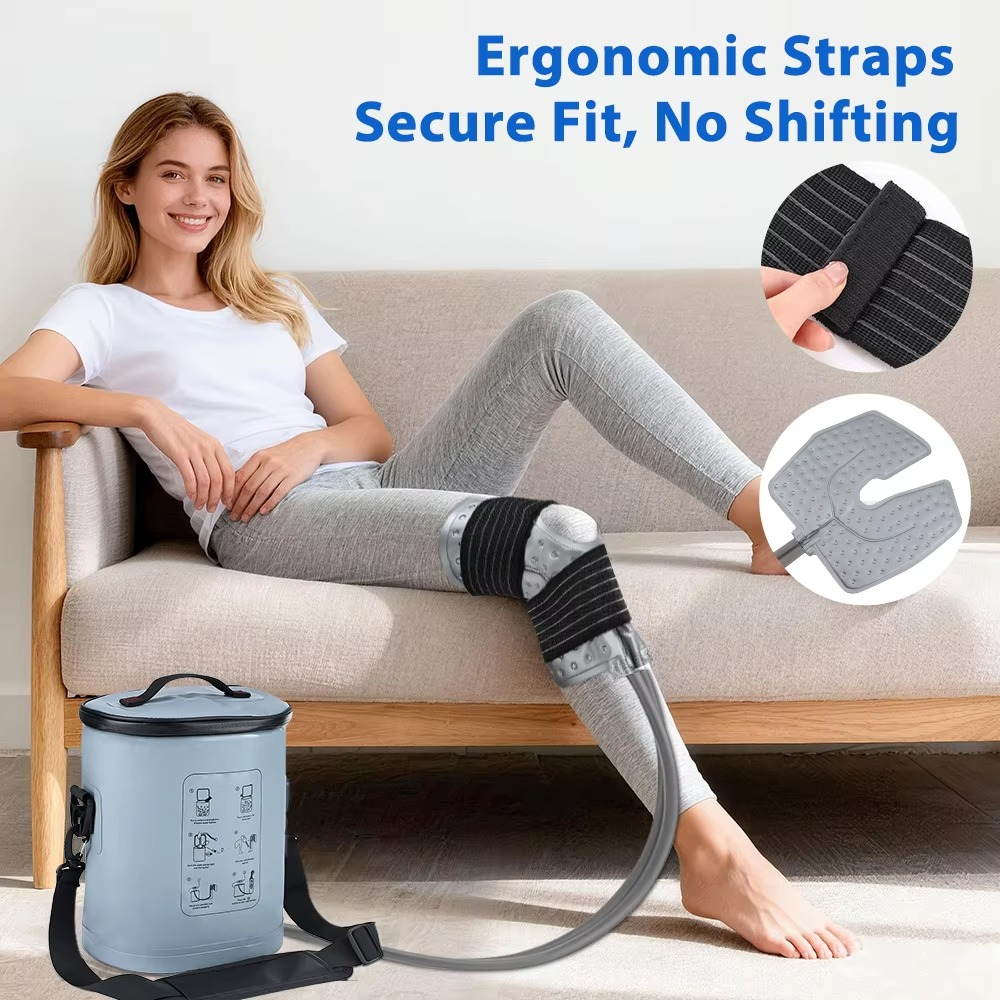 Portable Cold Therapy Machine with Adjustable Flow and Timer