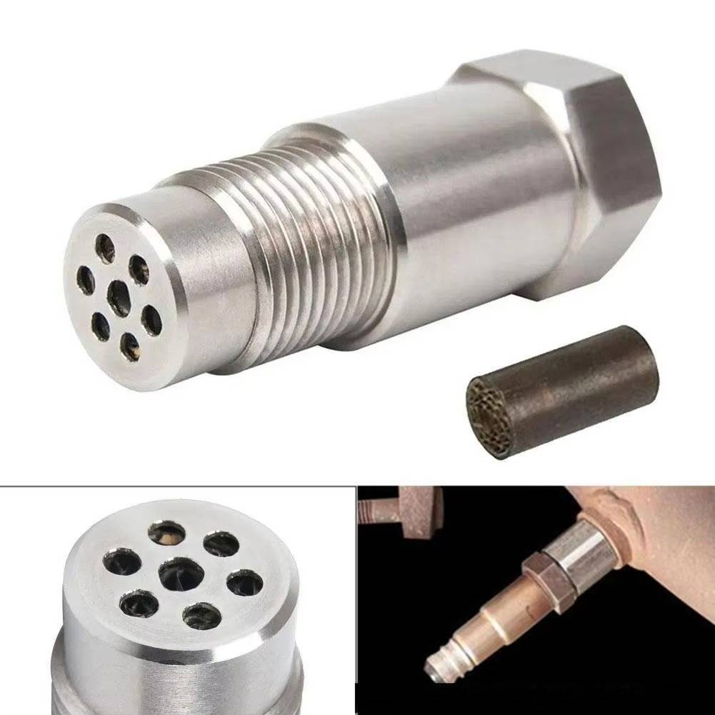 O2 Sensor Check Engine Light Eliminator Adapter with Mini Catalytic Converter