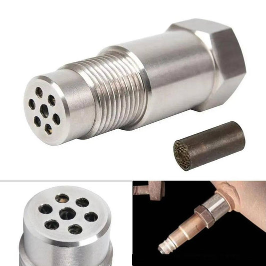 O2 Sensor Check Engine Light Eliminator Adapter with Mini Catalytic Converter