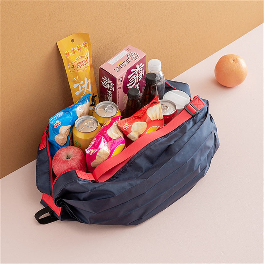 Foldable Large-Capacity Water-Resistant Shopping Tote