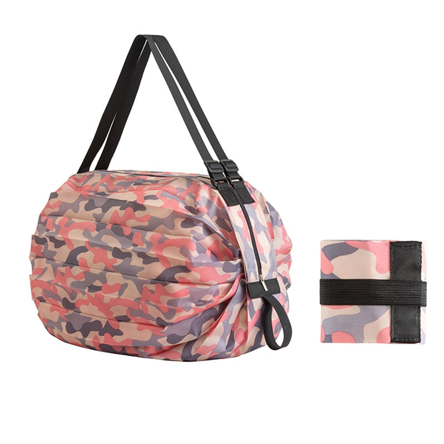 Foldable Large-Capacity Water-Resistant Shopping Tote