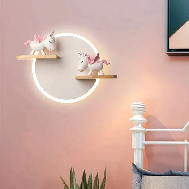Unicorn Night Light for Kids - Rechargeable LED Dreamy Design