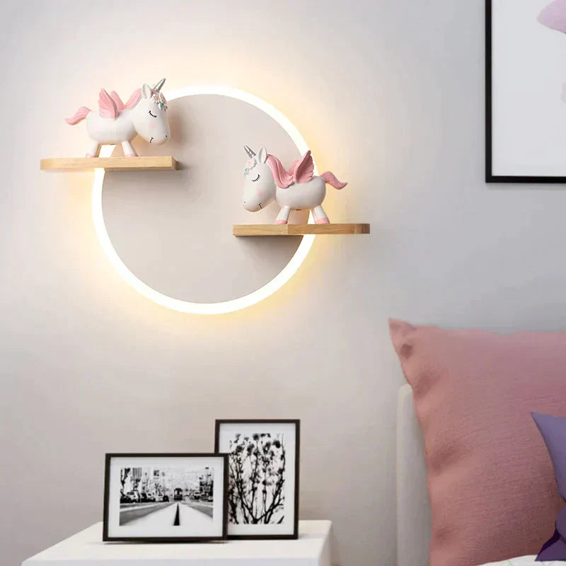 Unicorn Night Light for Kids - Rechargeable LED Dreamy Design