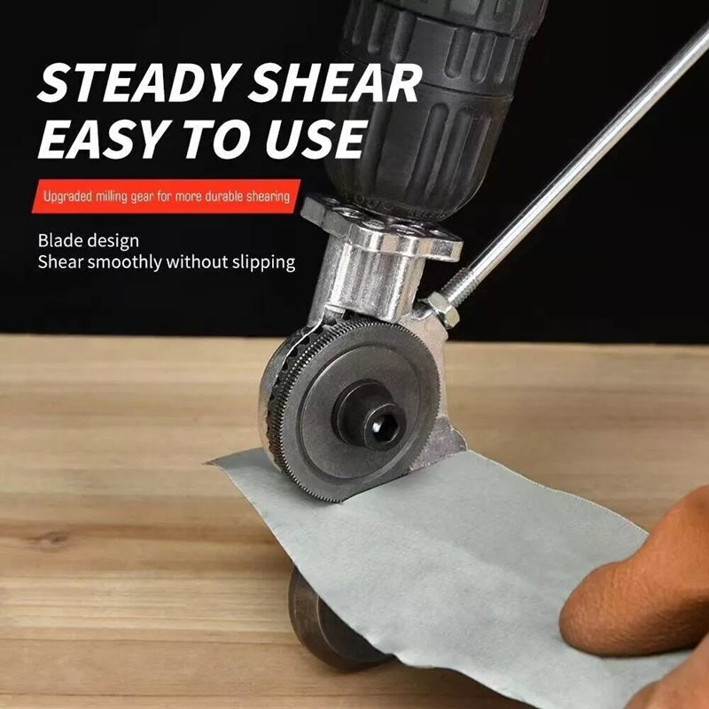 Metal Cutting Drill Attachment with High-Hardness Blades