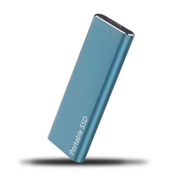 Compact 4TB USB-C Portable External Storage Drive